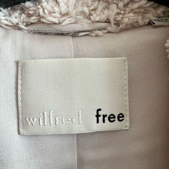 Aritzia Wilfred Free Grete Sherpa Coat - Picture 11 of 11